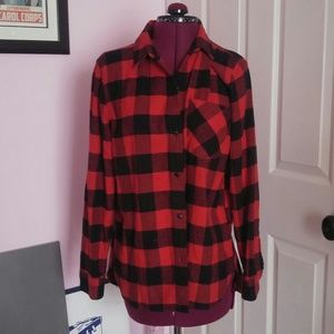 Madewell Buffalo Plaid Flannel Shirt